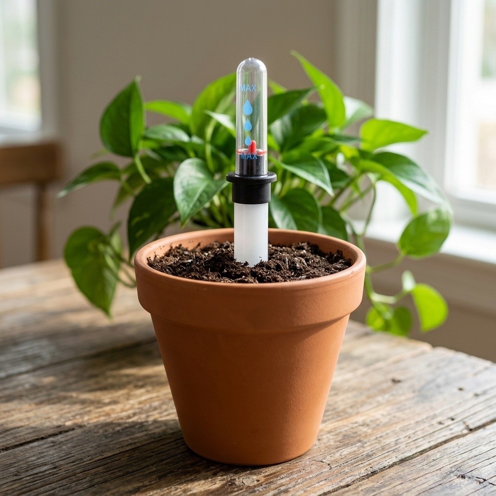 Plant Monitor - 水位計 植物用給水インジケーター 鉢植え用 16.5/20/22.8cm プラスチック製インテリジェントモニタリングキット