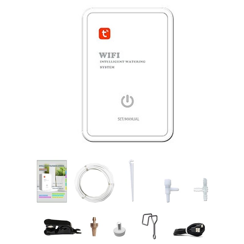 Smart Garden Kit - ABMR-TuyaスマートWiFiガーデンコントロール散水装置自動点滴灌漑システムキット