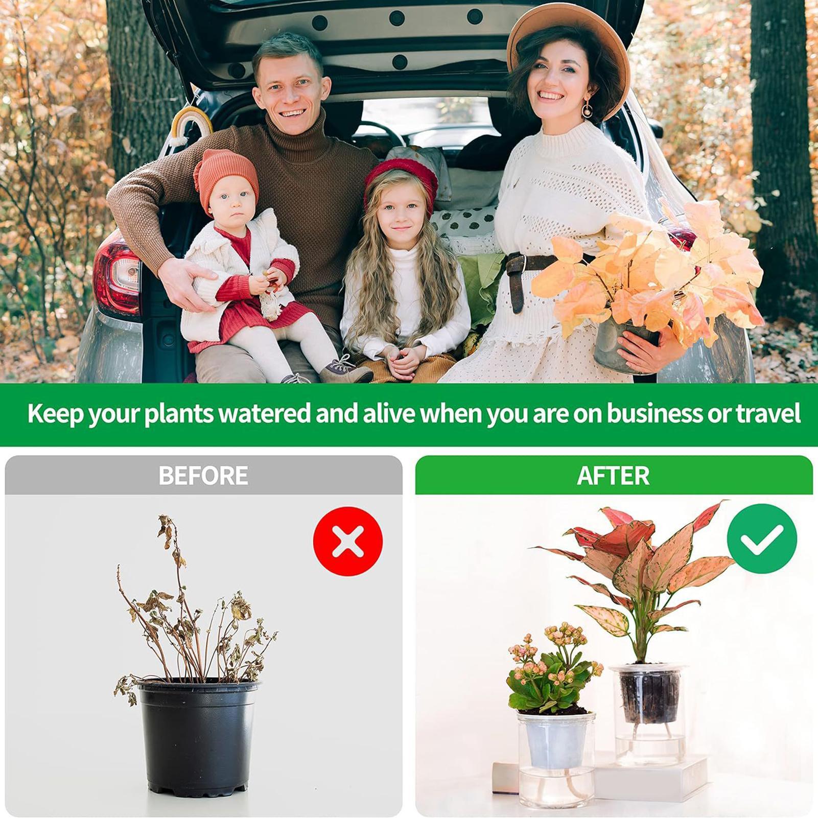 植物用芯材 自動給水用 2ピース自動給水器 ロープ植木鉢用  - Self Watering Planter のレビューと価格
