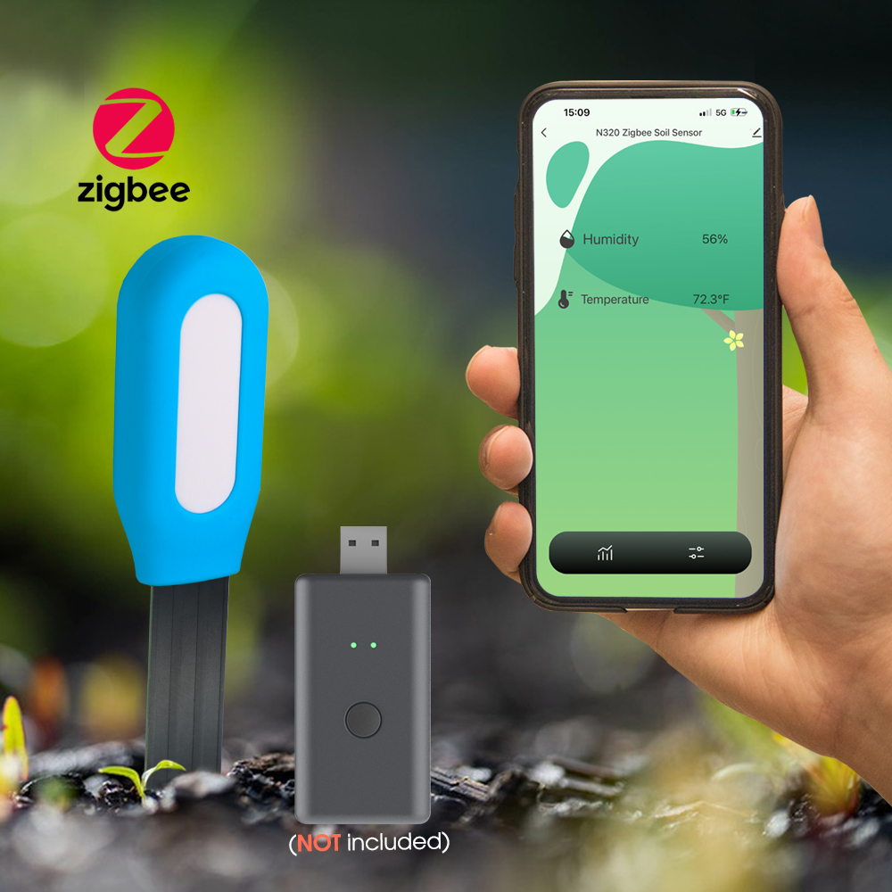 スマート Zigbee 土壌センサー 家庭菜園 温室 植物  - Plant Monitor のレビューと価格