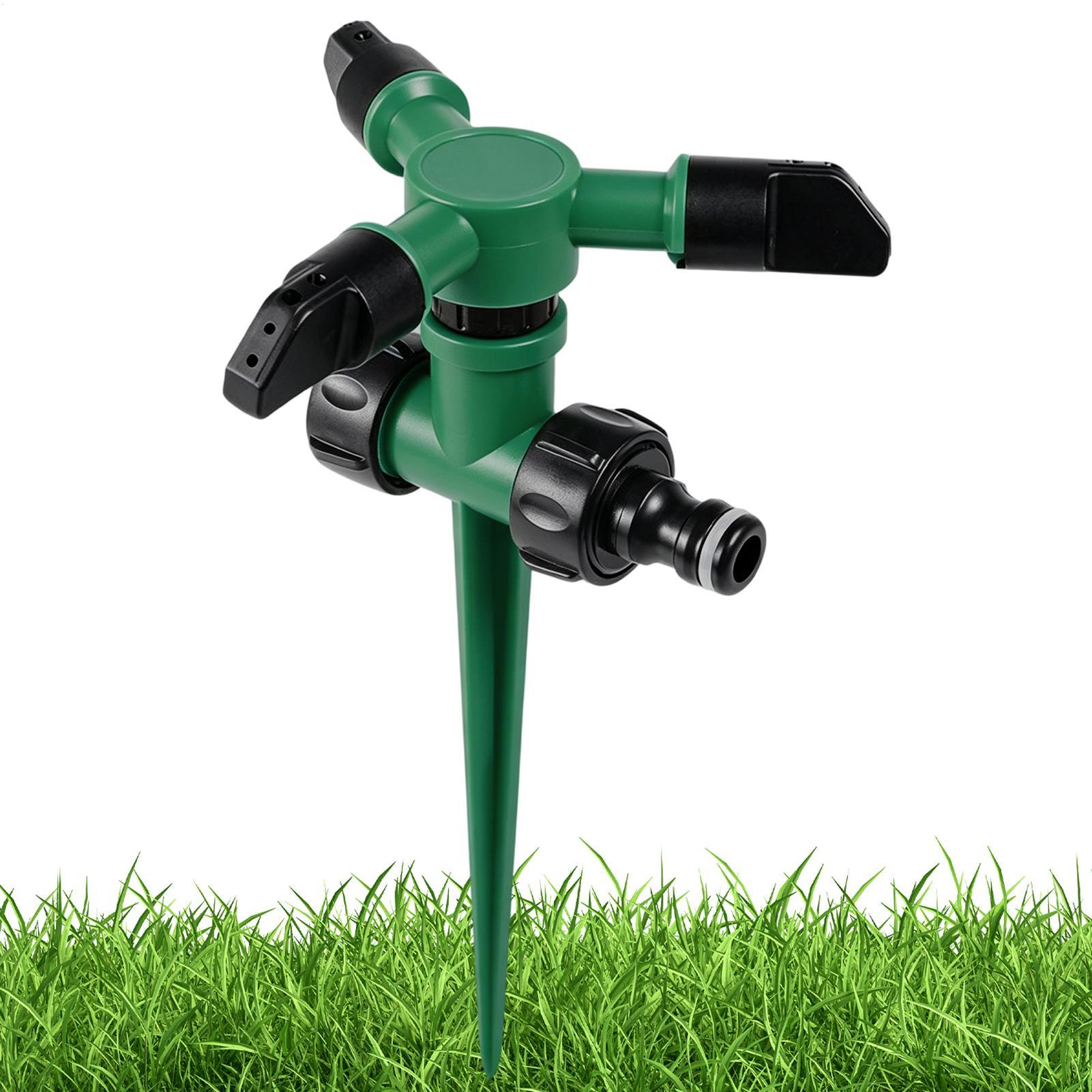 自動回転式散水器 庭の芝生灌漑用 360度ヤードカバー散水器 - Automatic Watering のレビューと価格