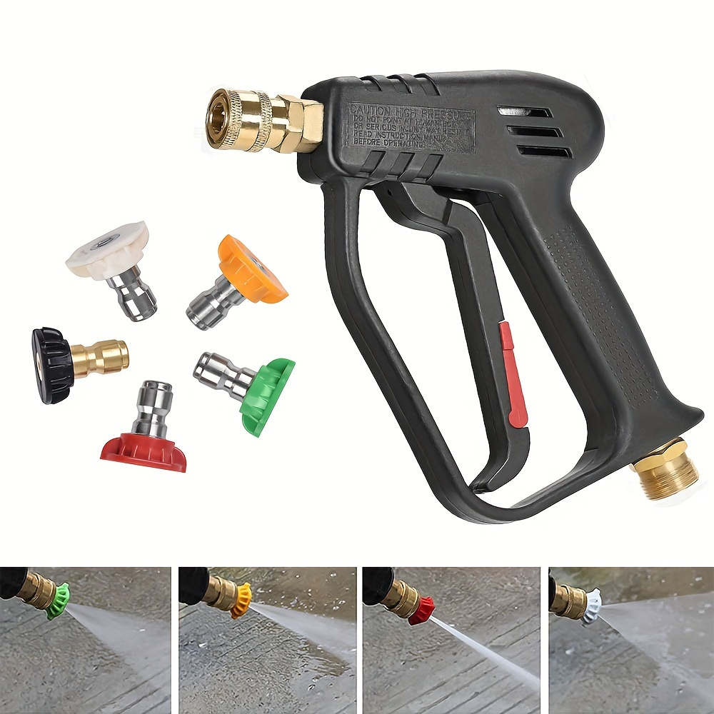 4000PSI 高圧洗浄機ガン 5 色ノズル付き、1/4 イ - Smart Garden Kit のレビューと価格
