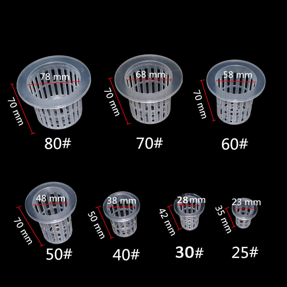 10 個水耕栽培メッシュカップガーデンエアロポニック野菜苗ポ - Hydroponic Grow Pod のレビューと価格