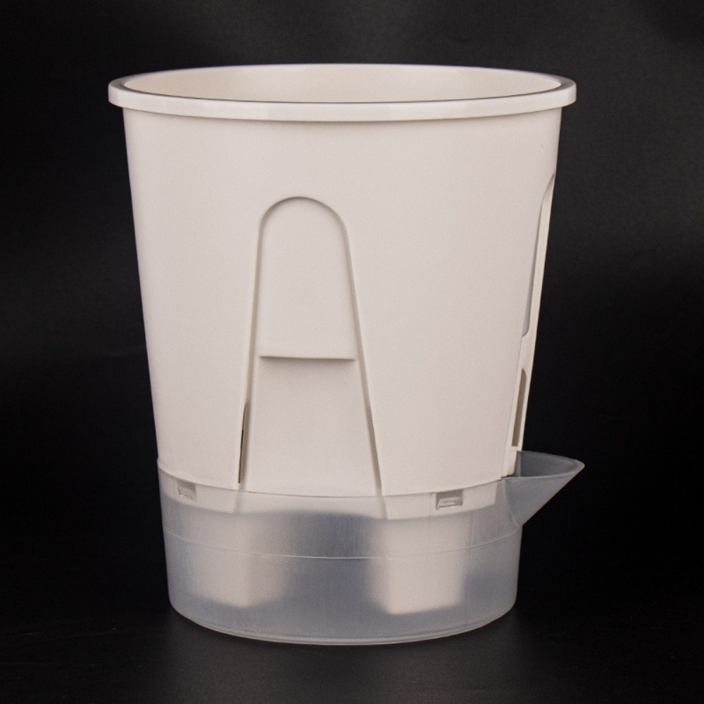 プラスチック製自動吸水植木鉢、厚底水耕栽培植木鉢、背の高い排 - Hydroponic Tower のレビューと価格
