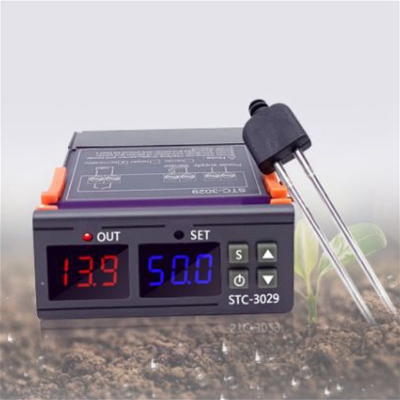 ABHU 2X STC-3029 土壌水分コントローラー、土 - Plant Sensor のレビューと価格