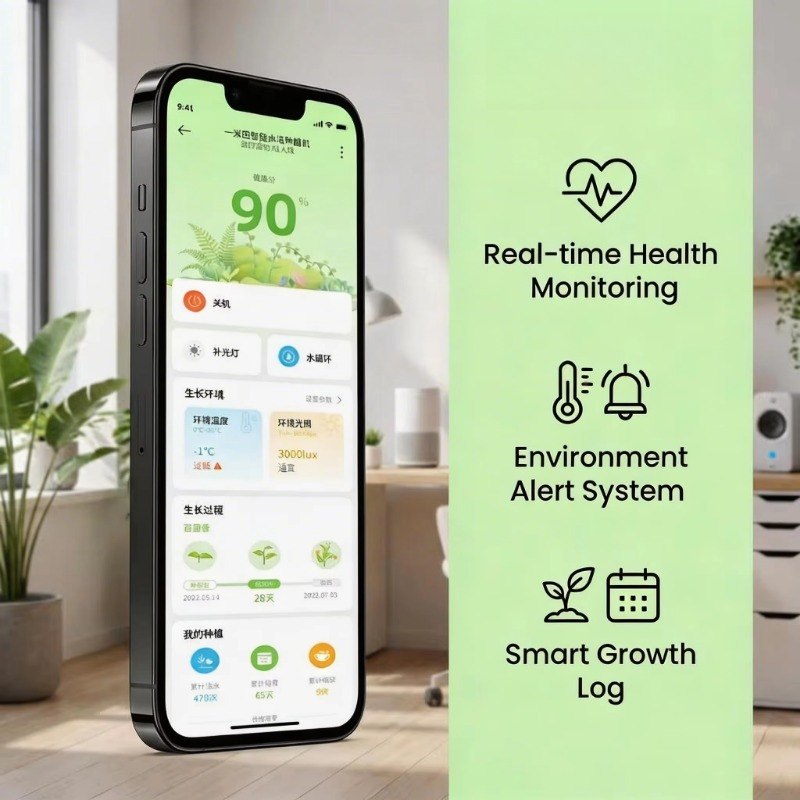 インテリジェントなハーブガーデン水耕栽培システム、自動給水ポ - Smart Garden System のレビューと価格
