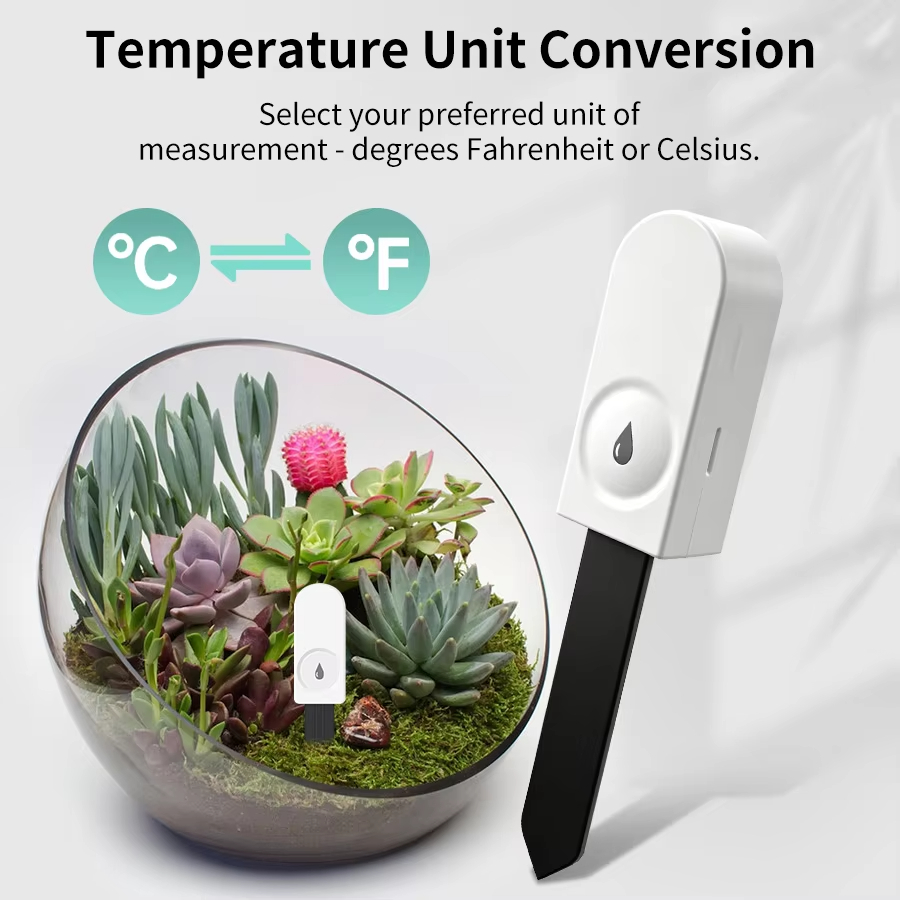 Zigbee 3.0 植物モニター 土壌水分 空気温度 湿度 - Garden Camera のレビューと価格