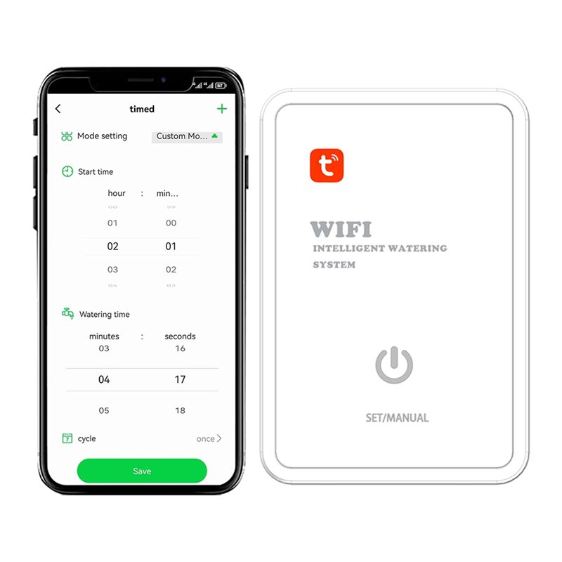 ABMR-TuyaスマートWiFiガーデンコントロール散水装 - Smart Garden Kit のレビューと価格