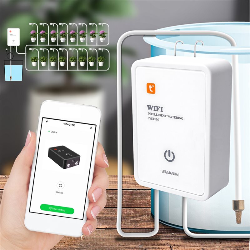 ABMR-TuyaスマートWiFiガーデンコントロール散水装 - Smart Garden Kit のレビューと価格