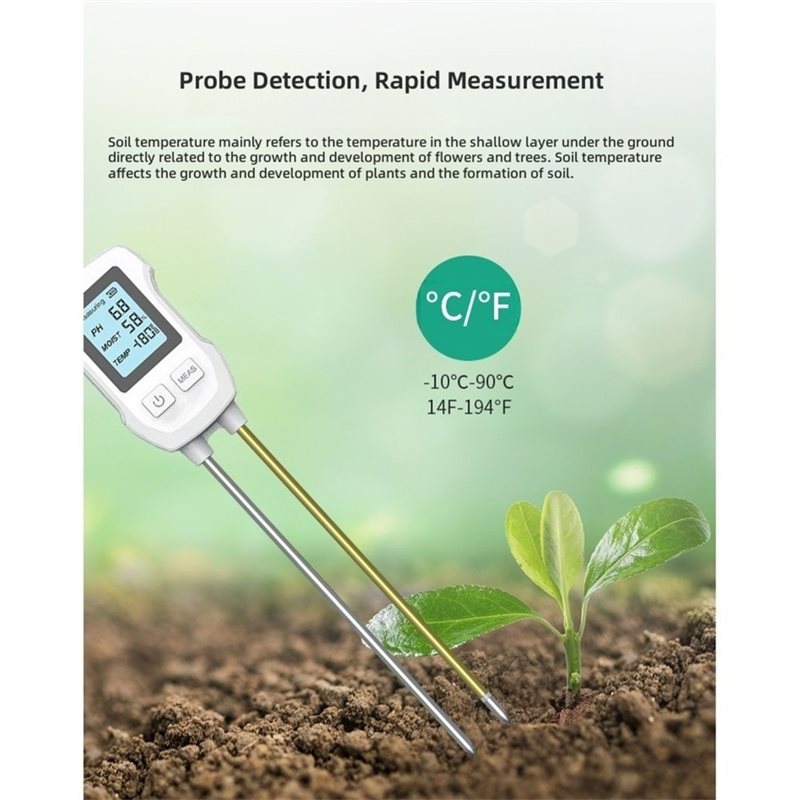 AT51-花の植え付け用具、土壌センサー、土壌pHモニター、 - Plant Monitor のレビューと価格