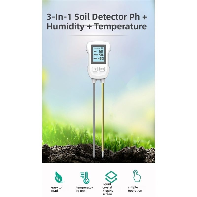 AT51-花の植え付け用具、土壌センサー、土壌pHモニター、 - Plant Monitor のレビューと価格