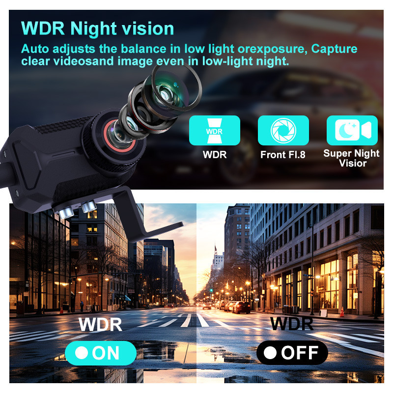 2Kバイク用ドライブレコーダー WiFi対応 防水防雨 アウ - Garden Camera のレビューと価格