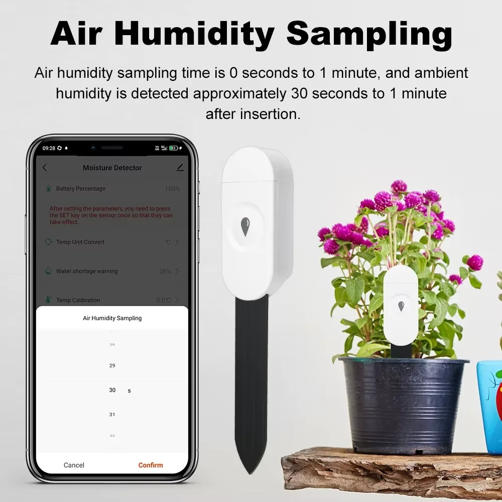 Zigbee温度湿度水分検出器 スマート土壌テスター 水分セ - Garden Camera のレビューと価格