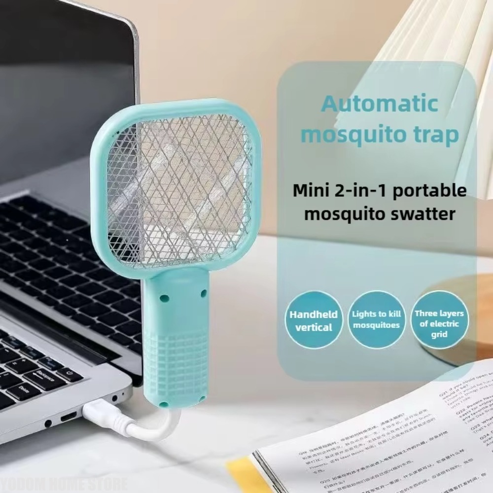 2-in-1 USB 蚊キラーランプ電気蚊たたき紫光蚊取り器 - Garden Camera のレビューと価格